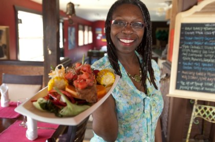 Antoinette's Restaurant, Whitehorse, Antoinette Oliphant, model release on file