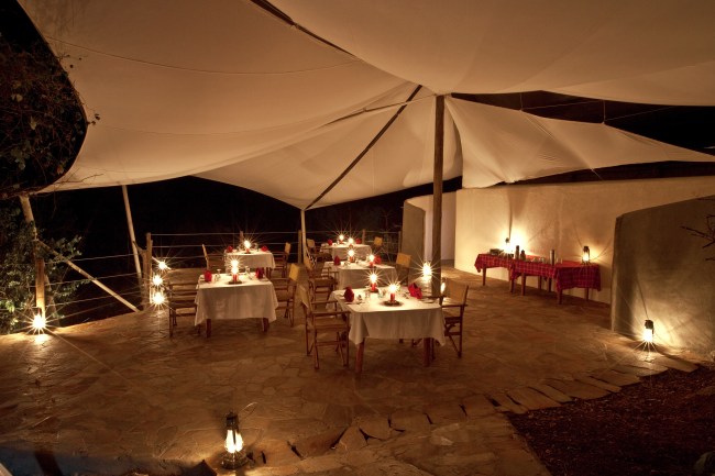 Basecamp's Eagle View dining